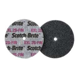 7000000692 Scotch-Brite™ EXL Unitized Wheel, XL-UW, 2S Fine, 3 in x 1/4 in x 1/4 in, 40 ea/Case