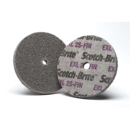 7000000696 Scotch-Brite™ EXL Unitized Wheel, XL-UW, 2S Fine, 2 in x 1/4 in x 1/4 in, 60 ea/Case