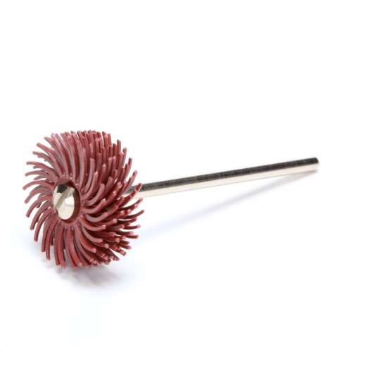 7000000758 Scotch-Brite™ Radial Bristle Disc, 3/4 in x 1/16 in 220, 48/Carton, 192 ea/Case