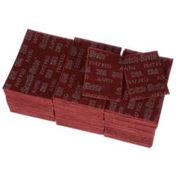 7000027560 Scotch-Brite™ Hand Pad 7447B, HP-HP, A/O Very Fine, Maroon, 6 in x 9 in, 60 ea/Case, Bulk