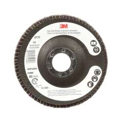7000119472 Flap Disc 577F, 40, T29, 4-1/2 in x 7/8 in, 10 ea/Case