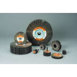 7000122215 Standard Abrasives™ Aluminum Oxide Flap Wheel, 661405, 60, 6 in x 1 in x 1 in, 5 ea/Case