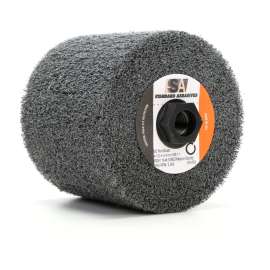 7010301266 Standard Abrasives™ MD Mini-Brush 875704, 4-1/2 in x 4 in x 5/8-11 FB051 15-46 A VFN Medium Density, 1 ea/Case