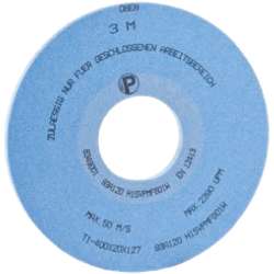 7010322509 Cubitron™II Vitrified Grinding Wheel 92VC T1-200x20x31.75 93DA80/80 F15VPH601W-50M/S ANSI