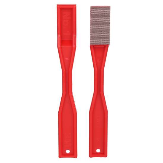 7100325790 Flexible Diamond Hand File 6210J, M74, Pattern 18, Red, 2-1/2 in x 1/4 in, NO 4, 10 ea/Case