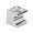 Alno Contemporary Crystal C854-1-PN