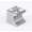 Alno Contemporary Crystal C854-1-SN