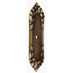 A886 Ribbon & Reed Backplate Traditional 4-1/4-in