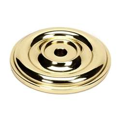 Bella A1460-PB Rosettes Traditional 1-3/8-in in Polished Brass