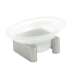 Soap Dish Transitional 2-3/4-in in Polished Chrome