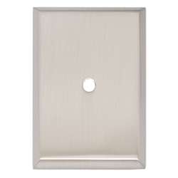 Escutcheon Backplate Escutcheons 1-7/8-in in Satin Nickel