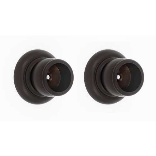 Shower Rod Brackets Transitional 2-in in Bronze