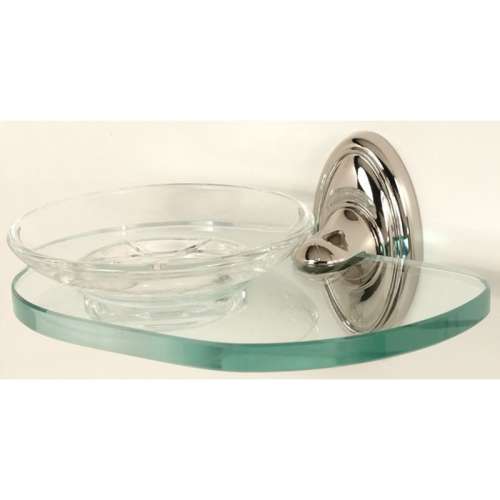 Soap Dish Traditional 6-5/8-in in Polished Nickel