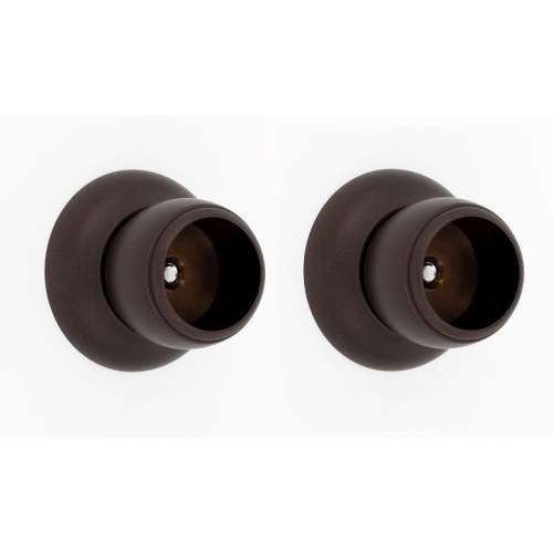 Shower Rod Brackets Transitional 1-7/16-in in Chocolate Bronze
