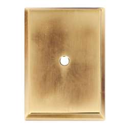 Escutcheon Backplate Escutcheons 1-7/8-in in Polished Antique