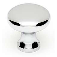 A814-34-PC Knob Traditional 3/4-in in Polished Chrome