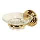 Soap Dish Traditional in Polished Brass