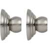 Embassy A9046-SN Shower Rod Brackets Traditional in Satin Nickel