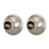 Shower Rod Brackets Traditional in Satin Nickel