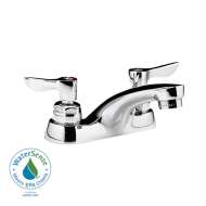 Commercial Centerset 1.5 GPM Faucet with Lever Handles in Chrome