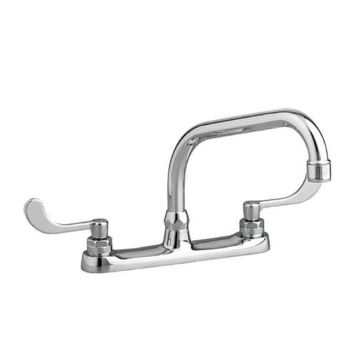 6408.170.002 Kitchen Faucet with Longer Lever Handles and Deck Plate in Chrome