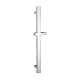 30-in Square Slide Bar with Adjustable Handshower Bracket in Chrome