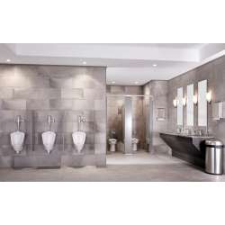 0.125 GPF Urinal Flush Valve with PWRX Battery in Polished Chrome