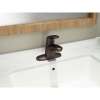 1-Handle Centerset Bathroom Faucet with 50/50 Drain in Legacy Bronze