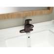 1-Handle Centerset Bathroom Faucet with 50/50 Drain