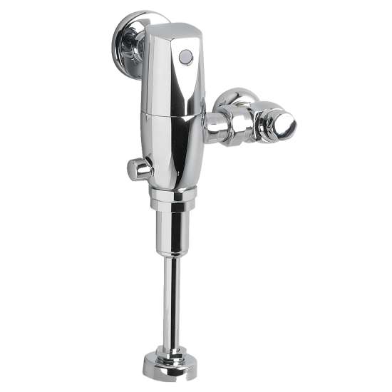 1.0 GPF Base Model AC Urinal Flush Valve in Polished Chrome