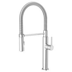 4803350.002 Studio S Semi Pro Kitchen Faucet with Spring Spout in Polished Chrome