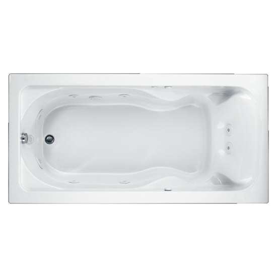 2774.018WC Cadet 72-in x 42-in Drop-In Acrylic Everclean Whirlpool