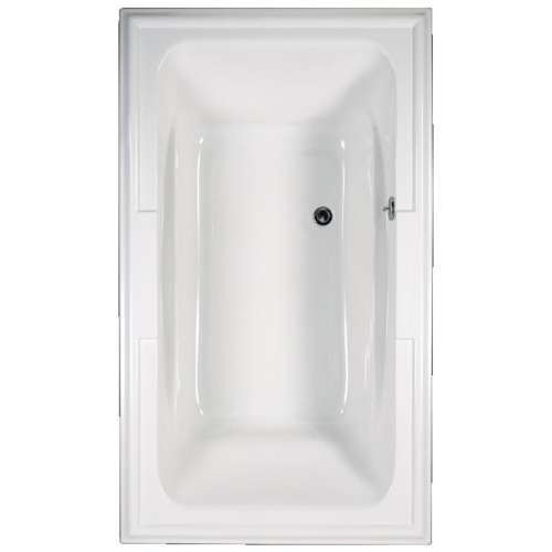 Town Square Acrylic 72-In X 42-In Drop-In Whirpool Bathtub