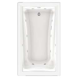 3575.048WC.020 Green Tea Acrylic 72-In X 42-In Drop-In Whirpool Bathtub