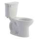 Right Height Elongated 10 Inch Rough-In 1.28 Gpf 2-Piece Toilet, in Linen