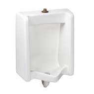 0.125-1.0gpf Universal Washout Urinal with EverClean in White