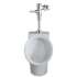 0.125 GPF Urinal System with Manual Flush Valve in White