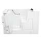 30-in. x 52-in. Outward Opening Door Walk-In Soaking Bathtub with Left Door/Drain in White