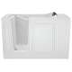 Acrylic Wit 28-In X 48-In Walk-In Air Spa And Whirpool Massage Bathtub With Left Hand Drain