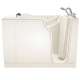 3052.109.WRL 30-in. x 52-in. Walk-In Whirlpool Massage Bathtub with Right-Hand Drain and Tub Faucet in Linen