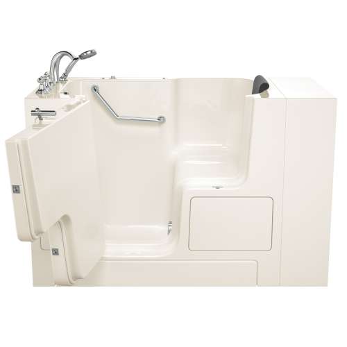 32-in. x 52-in. Outward Opening Door Walk-In Soaking Bathtub with Left Door/Drain and Tub Faucet