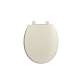 Round Luxury Toilet Seat in Linen