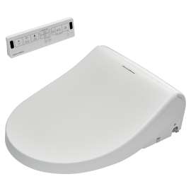 Advanced Clean 2.0 SpaLet Bidet Seat with Remote Control Operation in White