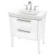 Townsend Rectangular 30-In Fine Fireclay Vanity Top