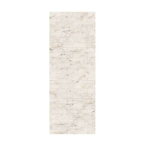 Monterey 36-in x 96-in Glue to Wall Wall Panel, Butterscotch/Tile