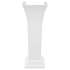 0056001.020 Town Square S Pedestal Leg, White