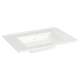 0298001.020 Town Square S Console Vanity Sink Top Center Hole Only, White