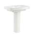 0328800.020 Townsend 8-in Widespread Pedestal Sink Top and Leg Combination, White