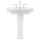 0328800.020 Townsend 8-in Widespread Pedestal Sink Top and Leg Combination, White