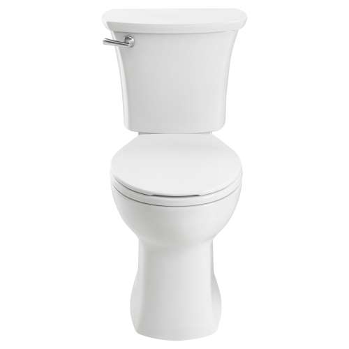 204BB104.020 Edgemere 1.28 gpf and 4.8 Lpf Two-Piece Chair-Height Round-Front 10-in Rough Toilet Less Seat, White 